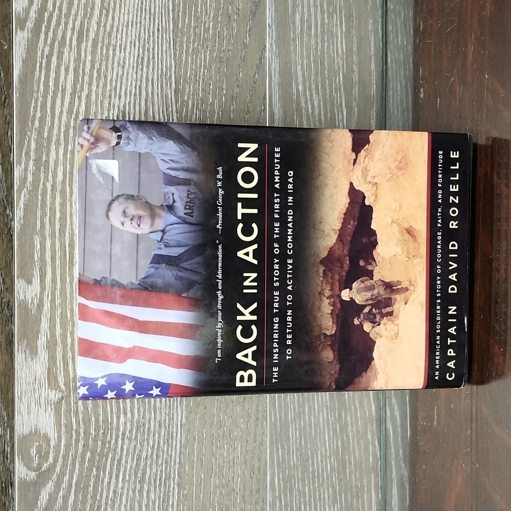 Back in action the inspiring story of the first amputee to return to duty Iraq